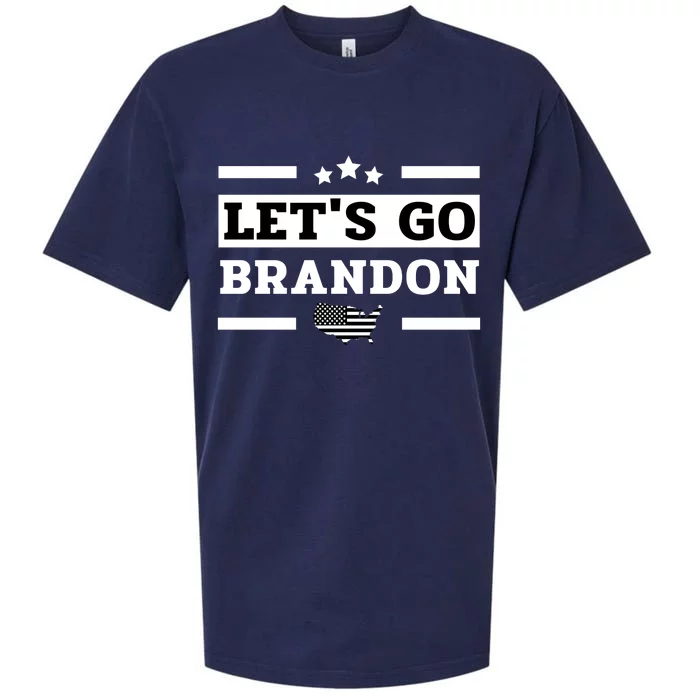 Let's Go Brandon Lets Go Brandon Lets Go Brandon Let's Go Brandon Sueded Cloud Jersey T-Shirt