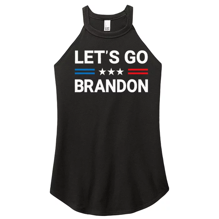 LetS Go Brandon Us Flag Women’s Perfect Tri Rocker Tank