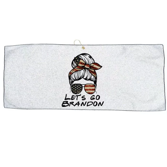 LetS Go Brandon Lets Go Brandon Large Microfiber Waffle Golf Towel