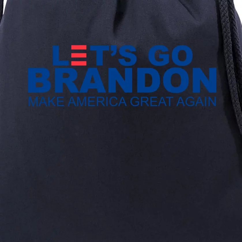 Let's Go Brandon Make America Great Again Drawstring Bag