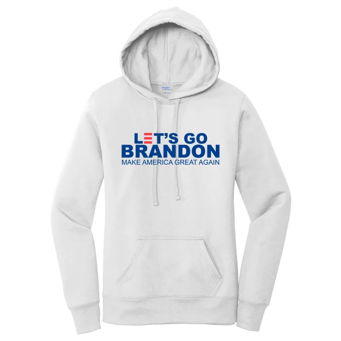 Let's Go Brandon Make America Great Again Women's Pullover Hoodie