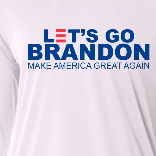 Let's Go Brandon Make America Great Again Cooling Performance Long Sleeve Crew