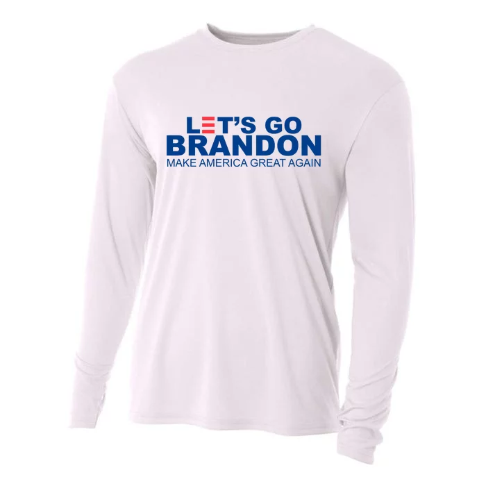 Let's Go Brandon Make America Great Again Cooling Performance Long Sleeve Crew