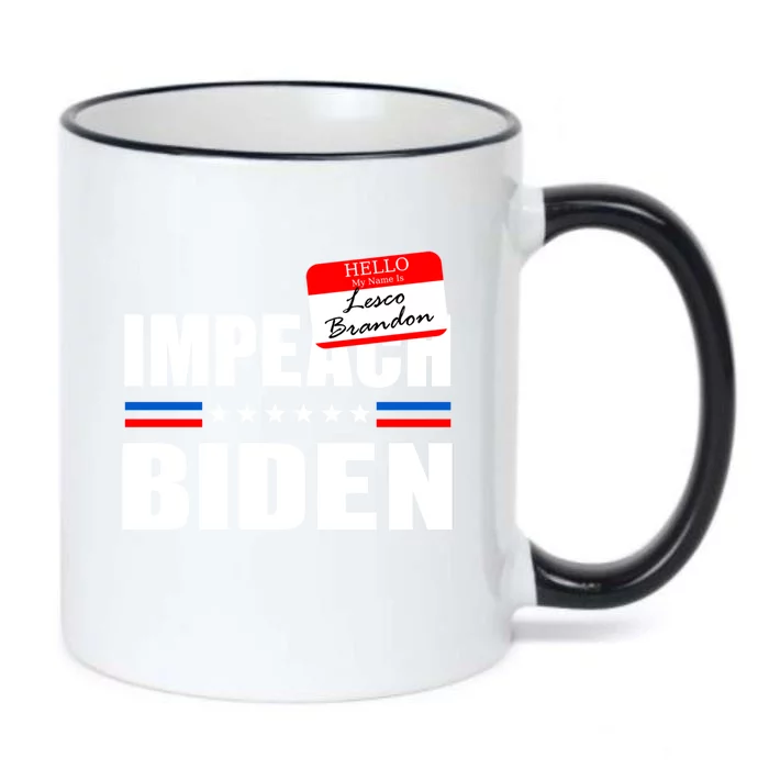 LetS Go Brandon Anti Joe Biden Chant Usa Impeach Joe Biden Great Gift Black Color Changing Mug