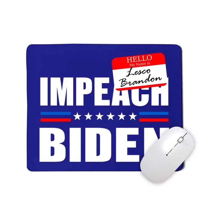 LetS Go Brandon Anti Joe Biden Chant Usa Impeach Joe Biden Great Gift Mousepad