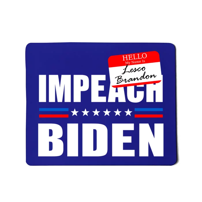 LetS Go Brandon Anti Joe Biden Chant Usa Impeach Joe Biden Great Gift Mousepad