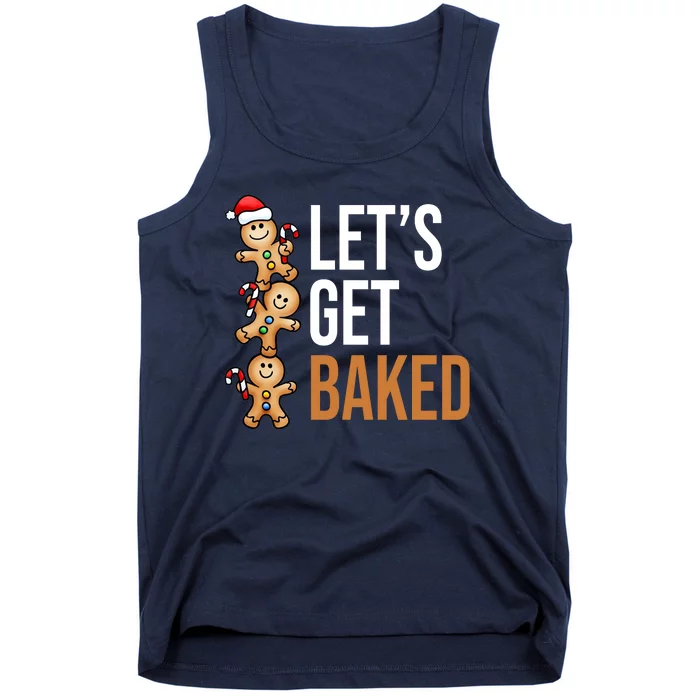 Let's Get Baked Gingerbread Cookies Tank Top