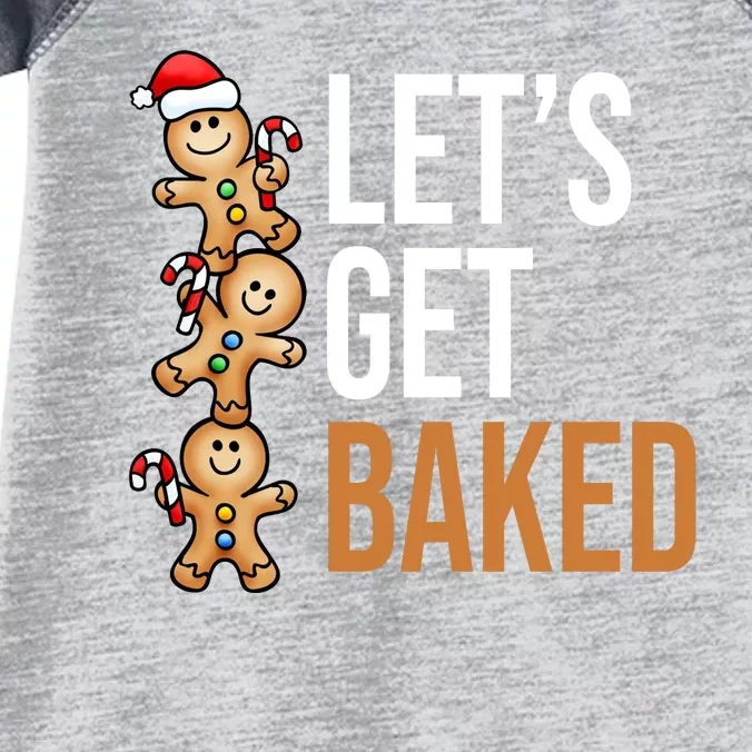 Let's Get Baked Gingerbread Cookies Infant Baby Jersey Bodysuit