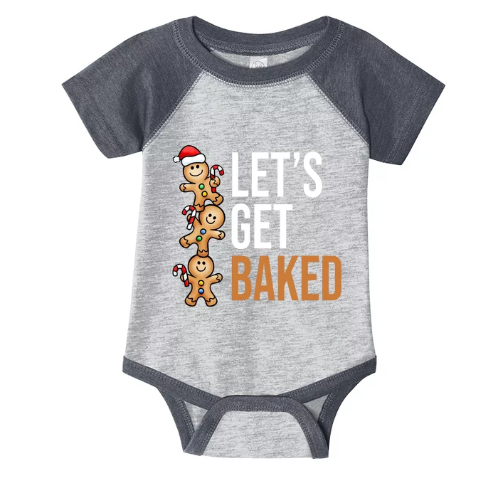 Let's Get Baked Gingerbread Cookies Infant Baby Jersey Bodysuit