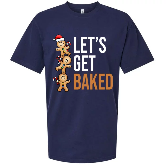 Let's Get Baked Gingerbread Cookies Sueded Cloud Jersey T-Shirt