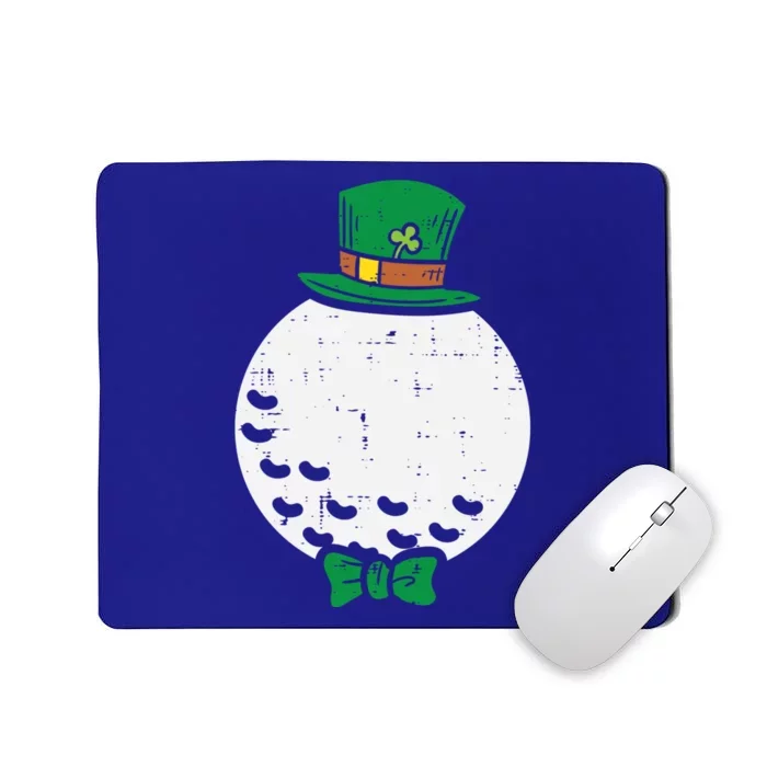 Leprechaun Golf Ball St Patricks Day Golfing Golfer Gift Mousepad