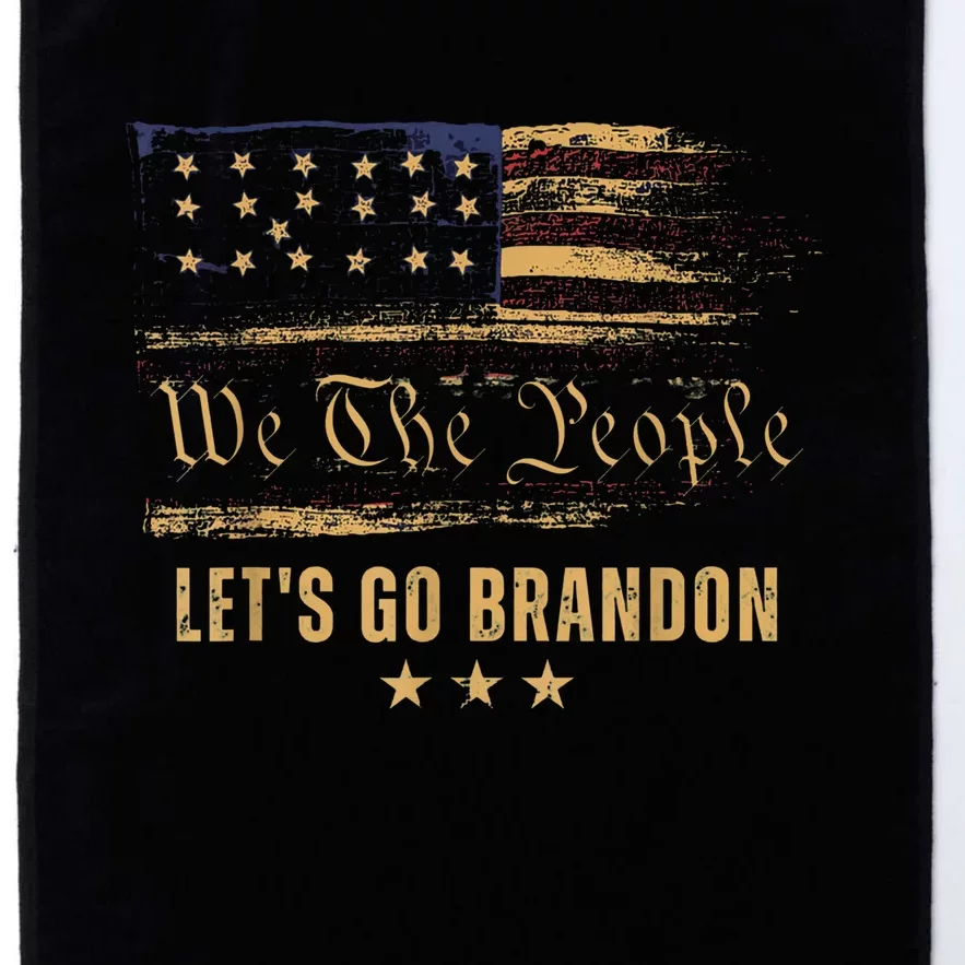 Let’s Go Brandon Let’s Go 2024 We The People Platinum Collection Golf Towel