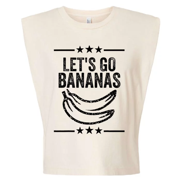 Lets Go Bananas Garment-Dyed Women's Muscle Tee