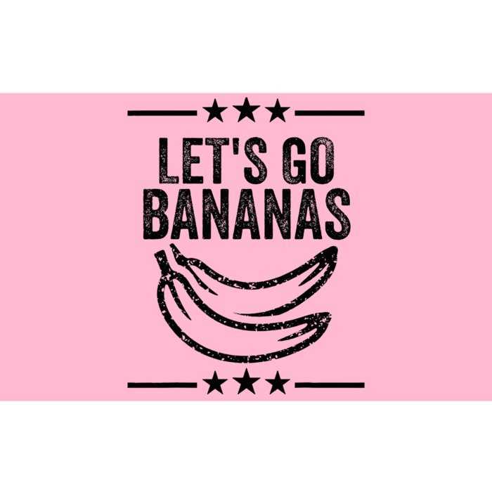 Lets Go Bananas Bumper Sticker