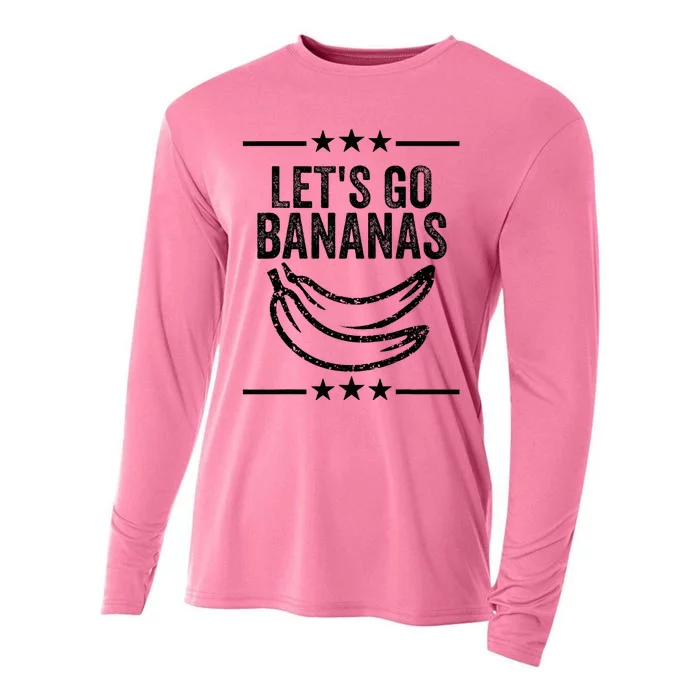 Lets Go Bananas Cooling Performance Long Sleeve Crew