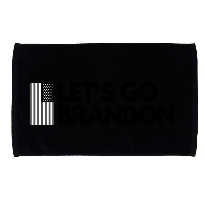 LetS Go Brandon Conservative Anti Liberal American Flag Gift Microfiber Hand Towel