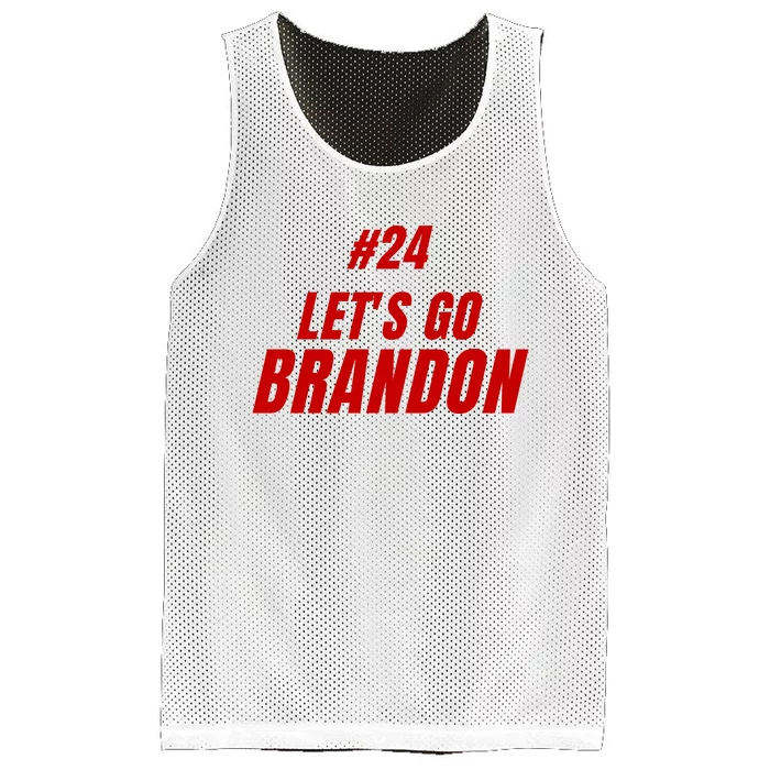 Let's Go Brandon Conservative Mesh Reversible Basketball Jersey Tank