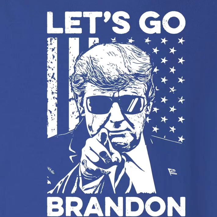 Lets Go Brandon Conservative Usa Flag Funny Donal Trump Toddler Long Sleeve Shirt