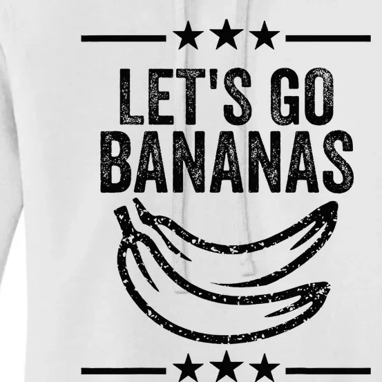 Lets Go Bananas Women's Pullover Hoodie