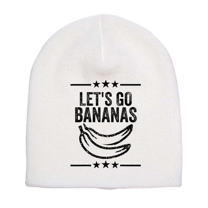 Lets Go Bananas Short Acrylic Beanie