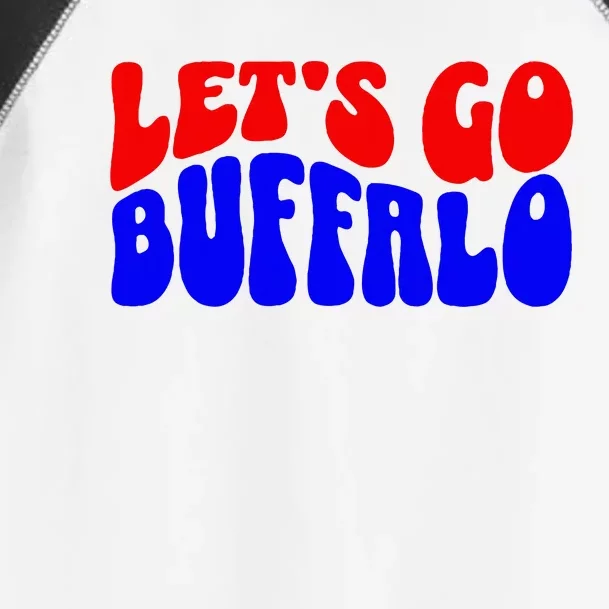 Let's Go Buffalo Football Chant Fun Team Gear Toddler Fine Jersey T-Shirt