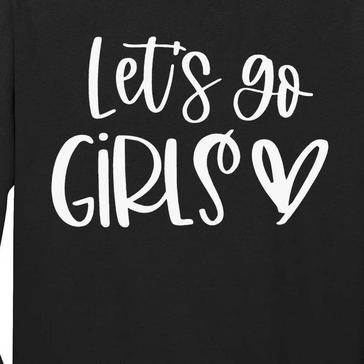 Let's Go Bridesmaid Country Bachelorette Party Tall Long Sleeve T-Shirt