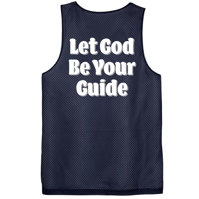 Let God Be Your Guide Classic Tv Soap Operas Front & Back Mesh Reversible Basketball Jersey Tank