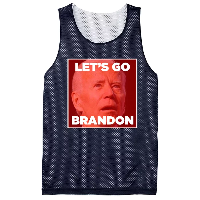 Let's Go Brandon Joe Apparel Mesh Reversible Basketball Jersey Tank