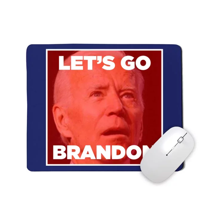 Let's Go Brandon Joe Apparel Mousepad