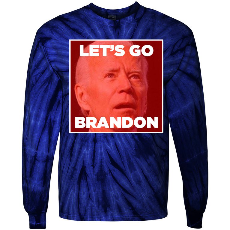 Let's Go Brandon Joe Apparel Tie-Dye Long Sleeve Shirt