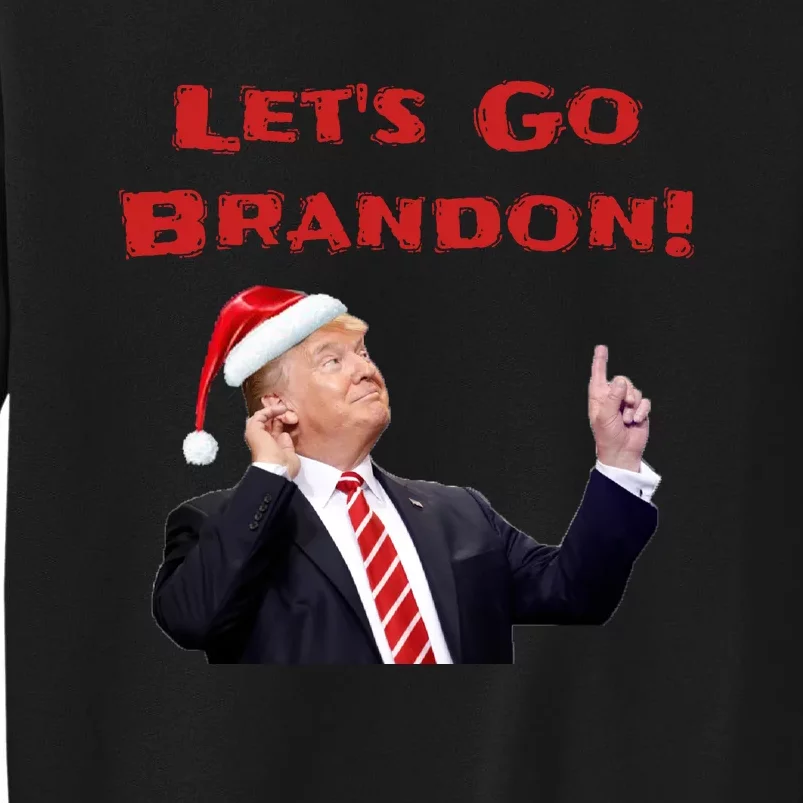 MAGA Republican Let's Go Brandon Anti Biden Christmas Trump Sweatshirt