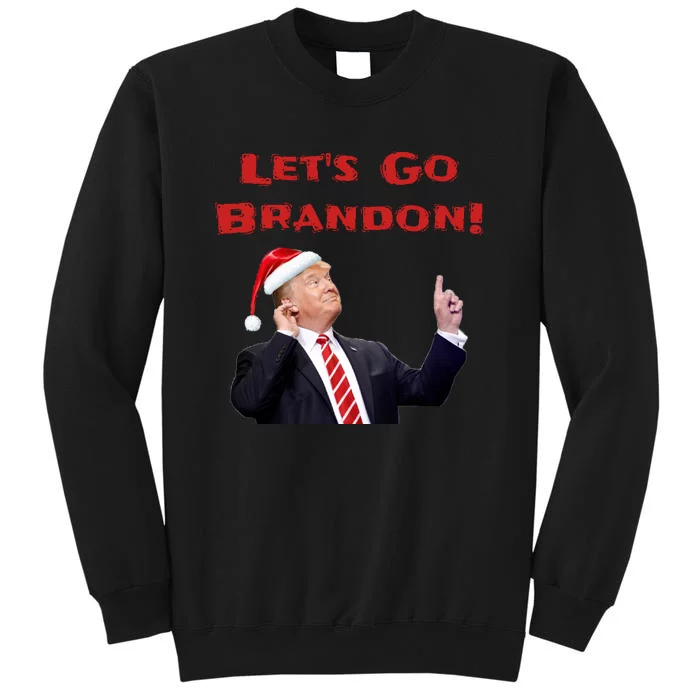 MAGA Republican Let's Go Brandon Anti Biden Christmas Trump Sweatshirt