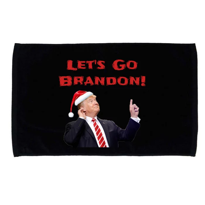 MAGA Republican Let's Go Brandon Anti Biden Christmas Trump Microfiber Hand Towel