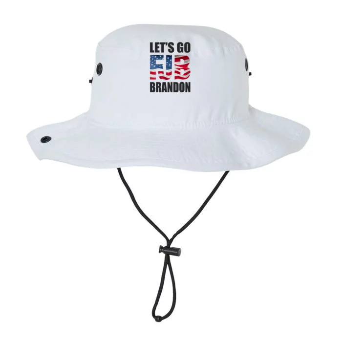 Let's Go Brandon FJB Flag Image Kitchenware Front & Back Legacy Cool Fit Booney Bucket Hat