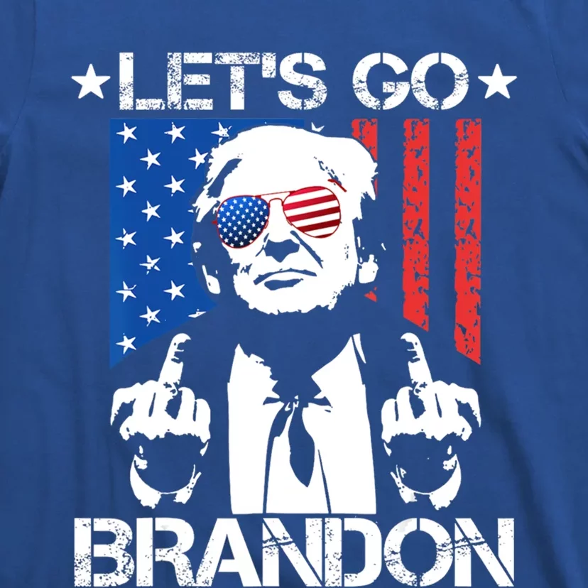 LetS Go Brandon Pro Trump 2024 Flag Anti Joe Biden Gift T-Shirt