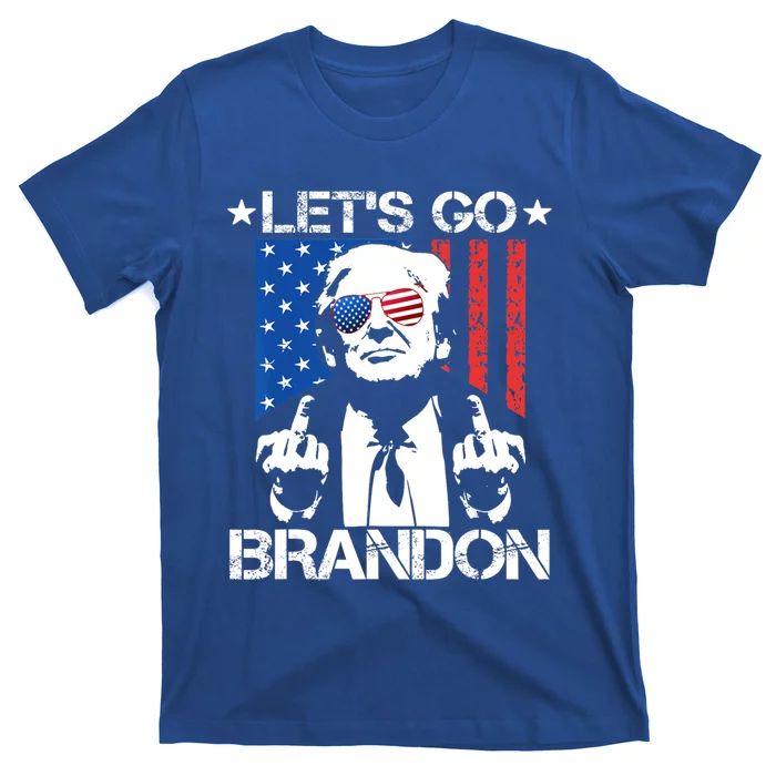 LetS Go Brandon Pro Trump 2024 Flag Anti Joe Biden Gift T-Shirt