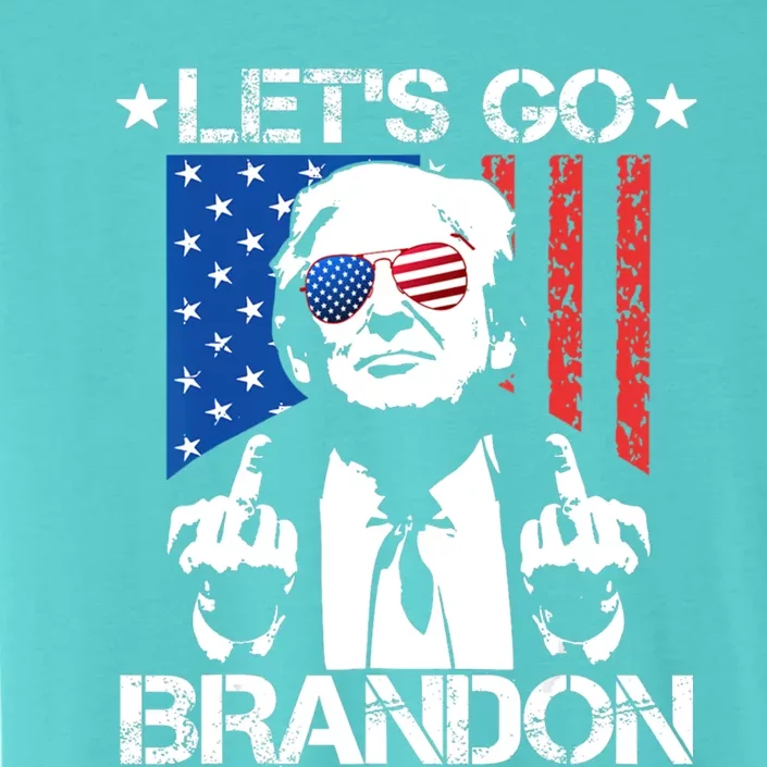 LetS Go Brandon Pro Trump 2024 Flag Anti Joe Biden Gift ChromaSoft Performance T-Shirt