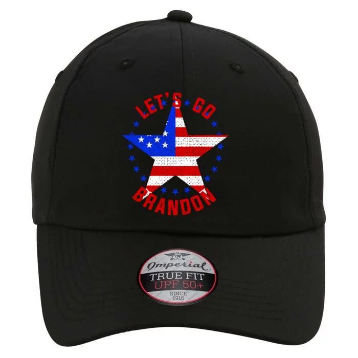 Lets Go Brandon LGB FBJ USA Star Flag The Original Performance Cap