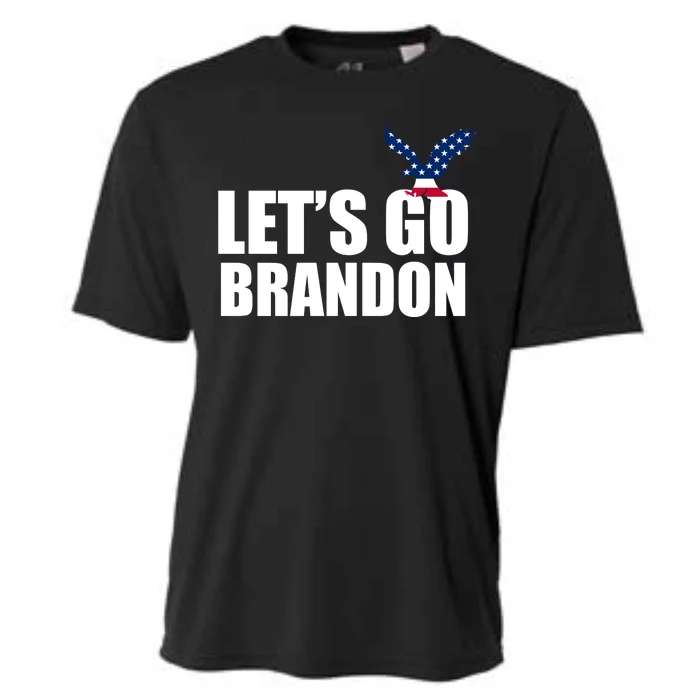 Let's Go Brandon American Bald Eagle Cooling Performance Crew T-Shirt