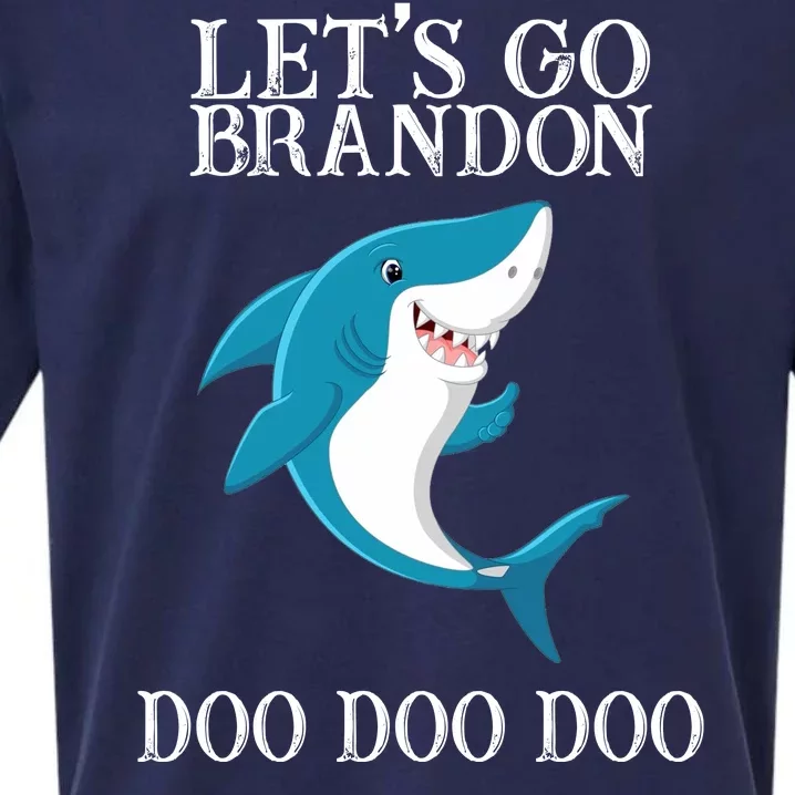 Let's Go Brandon Doo Doo Doo Sueded Cloud Jersey T-Shirt