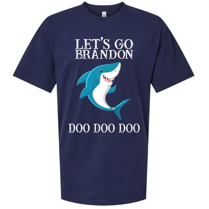 Let's Go Brandon Doo Doo Doo Sueded Cloud Jersey T-Shirt