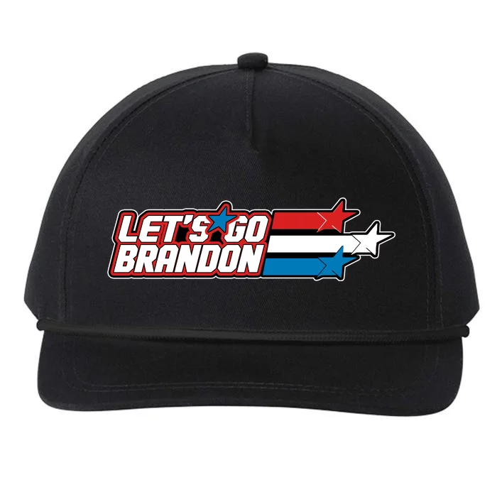 Let's Go Brandon LGB Star Logo Snapback Five-Panel Rope Hat