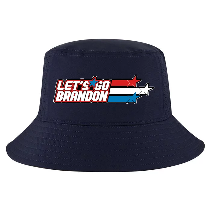 Let's Go Brandon LGB Star Logo Cool Comfort Performance Bucket Hat