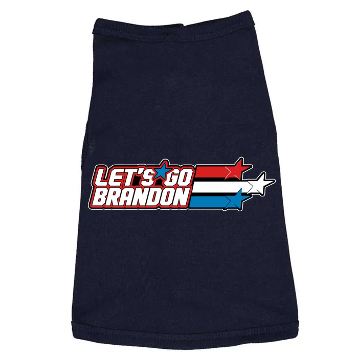 Let's Go Brandon LGB Star Logo Doggie Tank