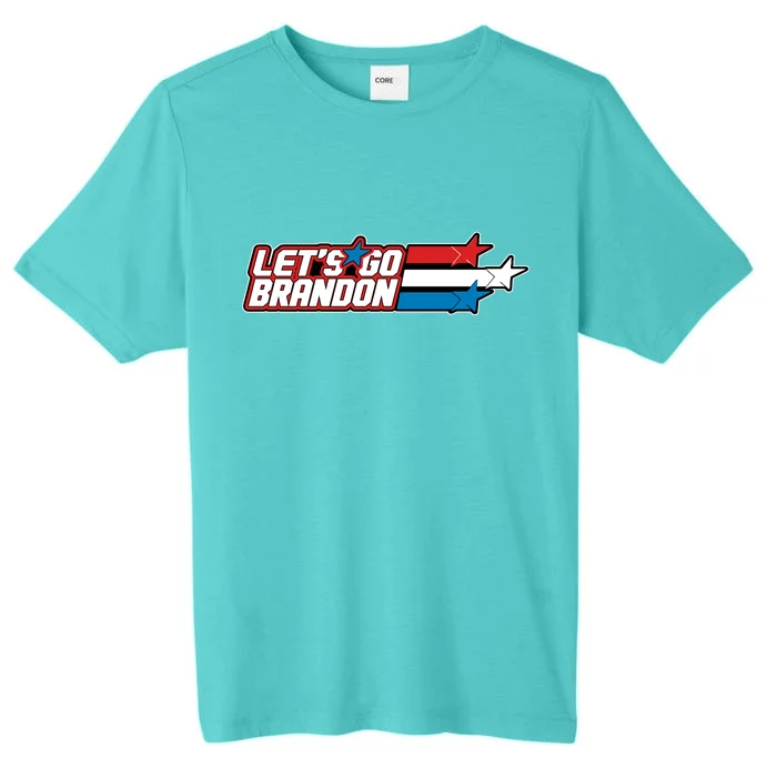 Let's Go Brandon LGB Star Logo ChromaSoft Performance T-Shirt