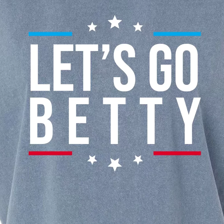 Lets Go Betty Garment-Dyed Women's Muscle Tee