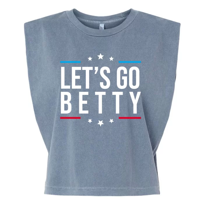 Lets Go Betty Garment-Dyed Women's Muscle Tee