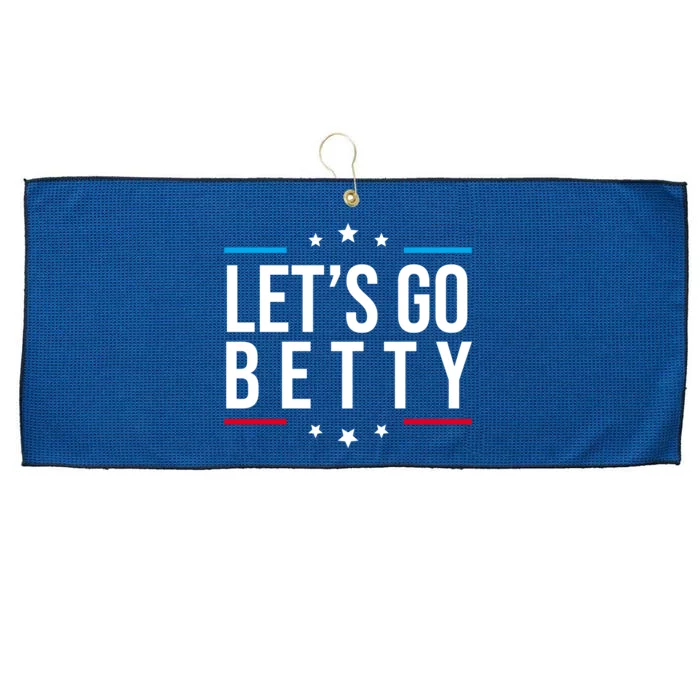 Lets Go Betty Large Microfiber Waffle Golf Towel