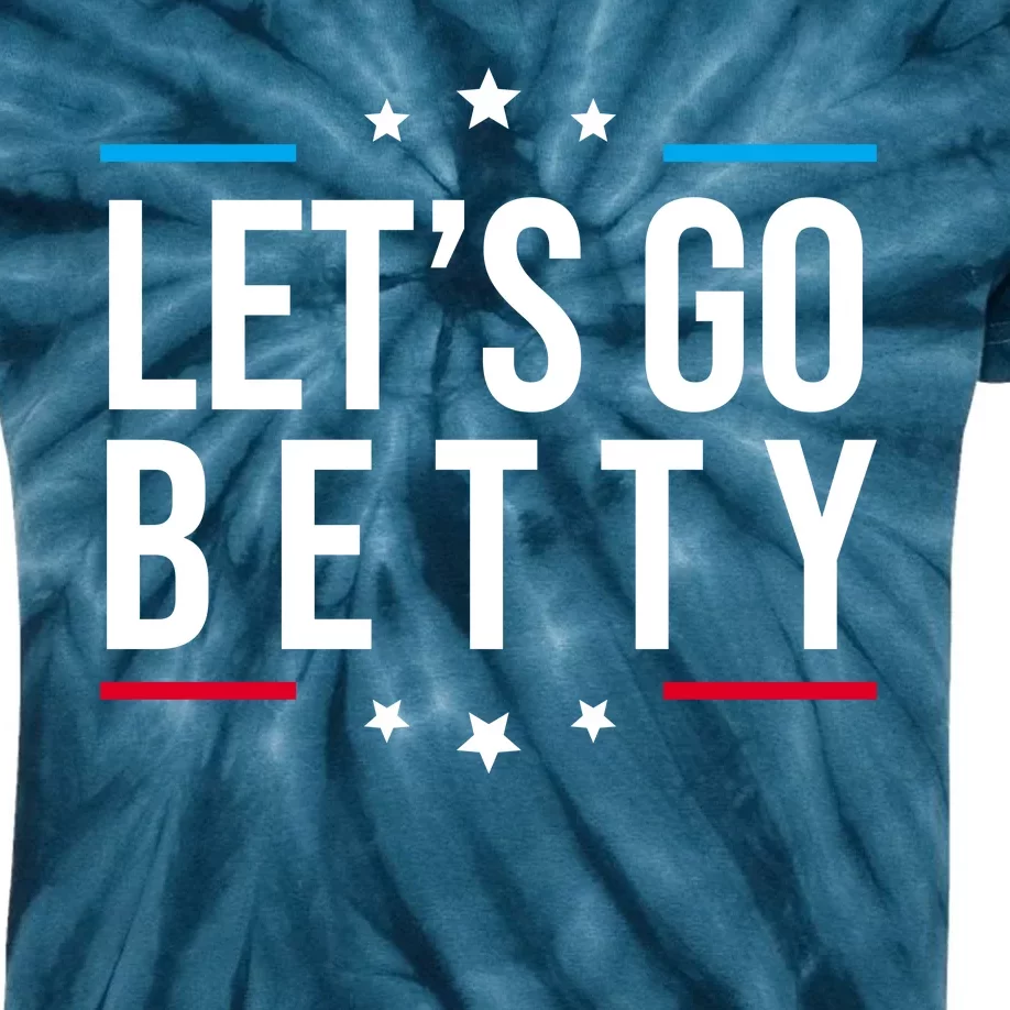 Lets Go Betty Kids Tie-Dye T-Shirt