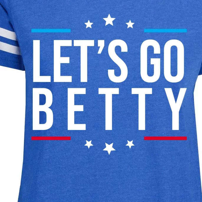 Lets Go Betty Enza Ladies Jersey Football T-Shirt